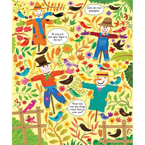 Uitgeverij usborne zoekboek & puzzel 100st - op de boerderij