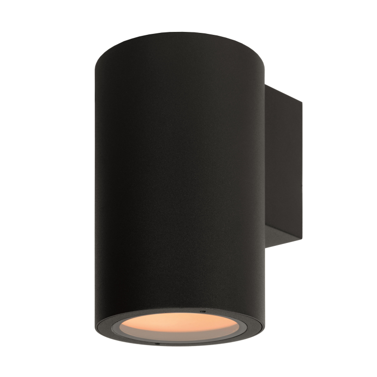 Lucide Volantis 1 wandlamp buiten IP54 zwart