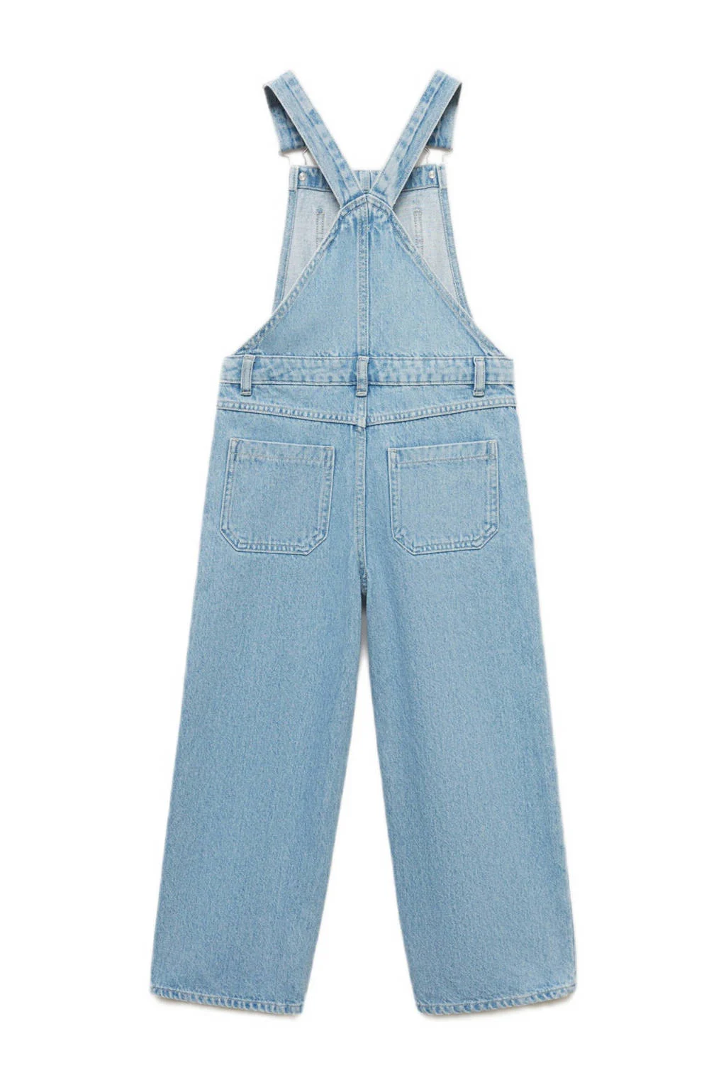 Mango Kids tuinbroek lichtblauw