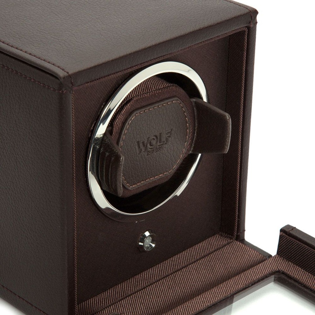 Wolf 1834 Cub Single Uhrenbeweger Braun