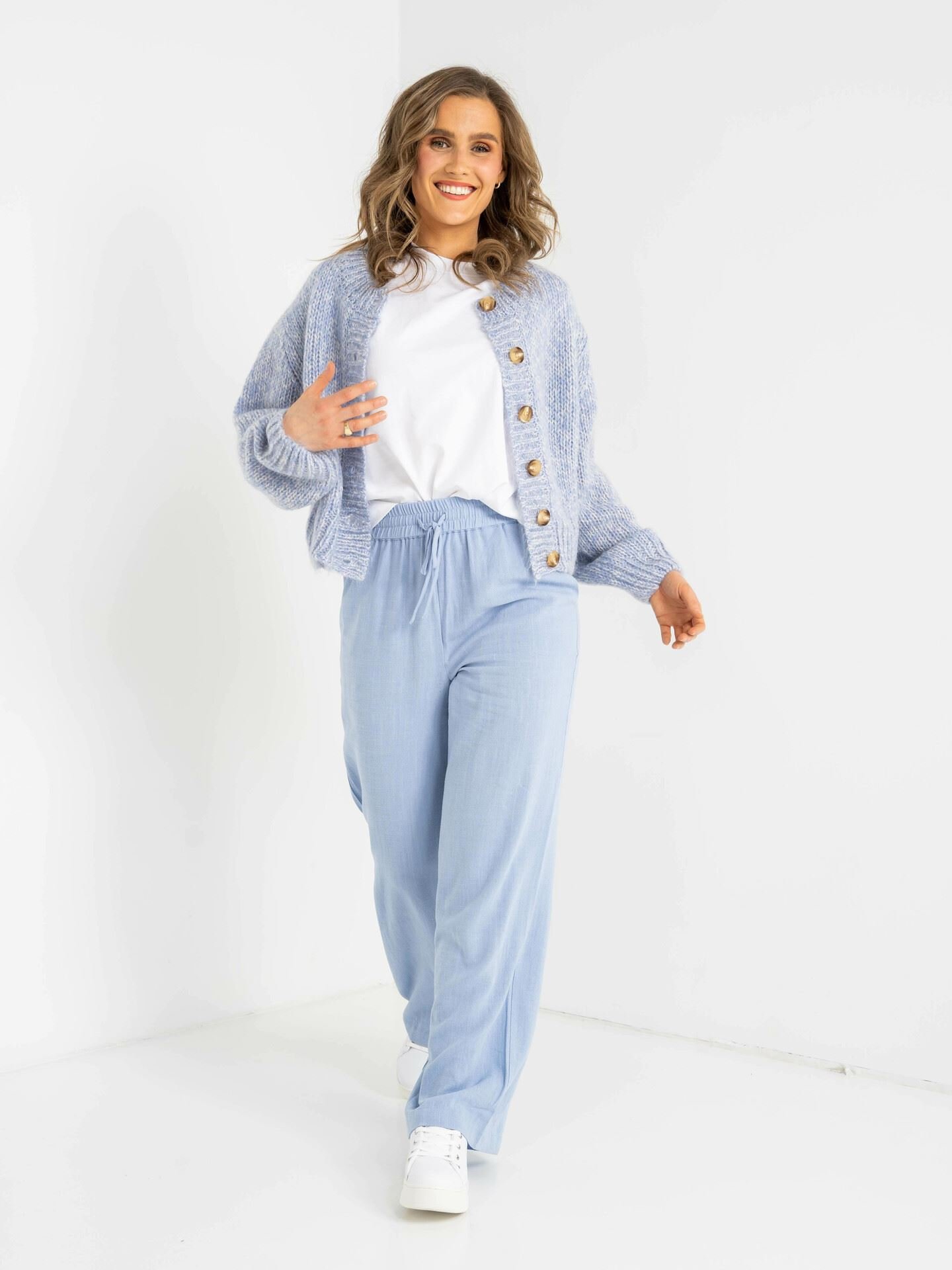 Suanne New Long Sleeve Knit Short Cardigan
