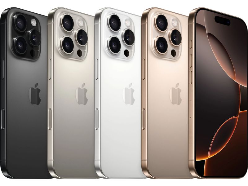 Apple iPhone 16 Pro 256 GB Titan Schwarz IPhone 16 Pro. Power auf Pro Niveau.