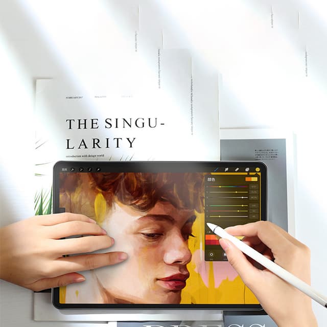 Papirlignende skærmbeskytter til iPad 9.7 (2017/2018)