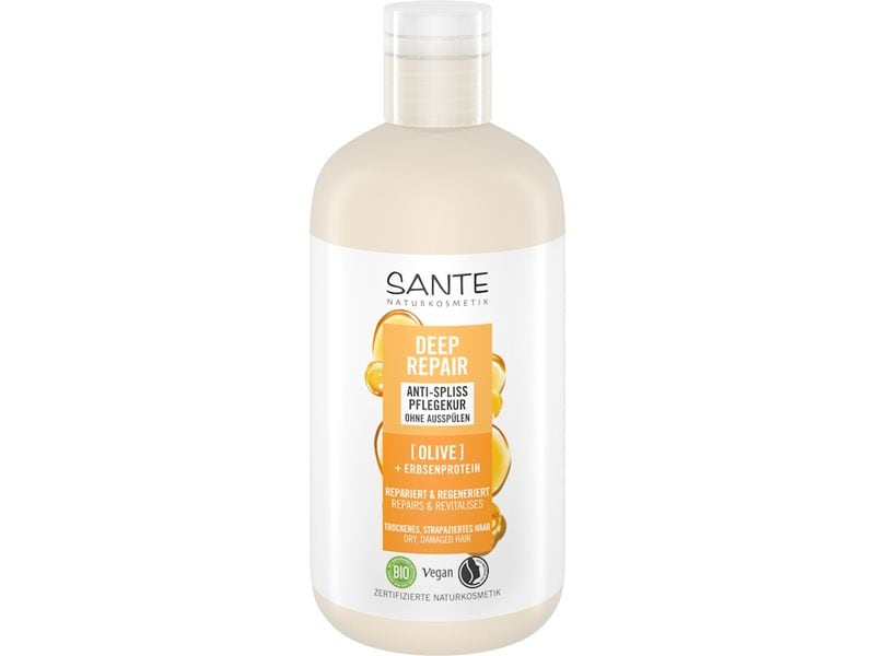 SANTE Haarkur Deep Repair Anti-Spliss 200 ml Natürliche Pflegekur, tiefenwirksame Reparatur bei Spliss