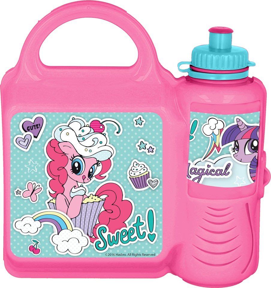 Stor - Madkasse & Drikkedunk - My Little Pony