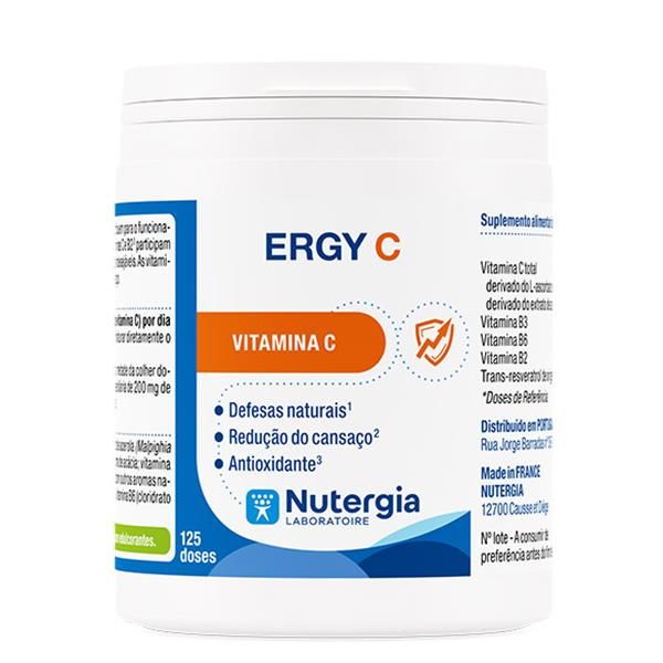 Ergy C Vitamina C - Suplemento Alimentar Em Pó