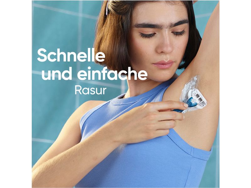 Gillette Venus Damenrasierer Venus Smooth 5er   Handstück Damenrasierer mit wiederverwendbarem Handstück