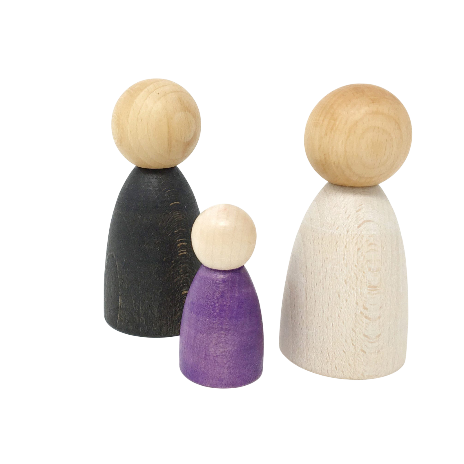 Holzfiguren Nins Adult Light Wood Grapat