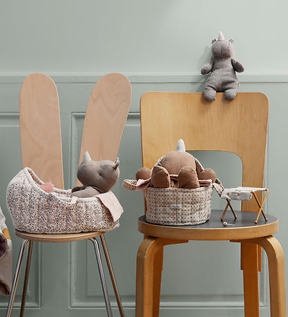 Maileg Bamse - Safari Friends - N?sehorn - Lille - Grey