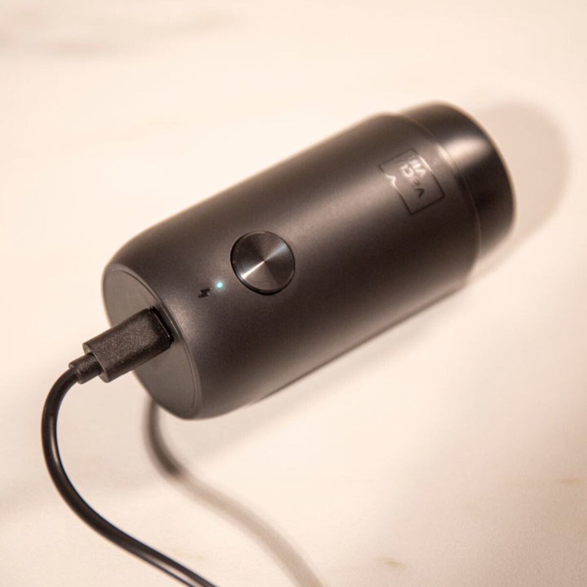 Wine Saver elektrisk vinpumpe, svart
