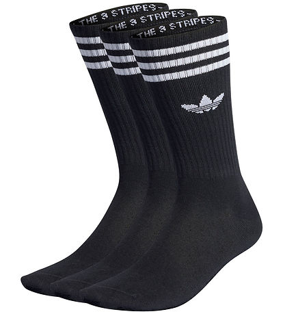 adidas Originals Socken - 3er-Pack - Hoch Crew - Black