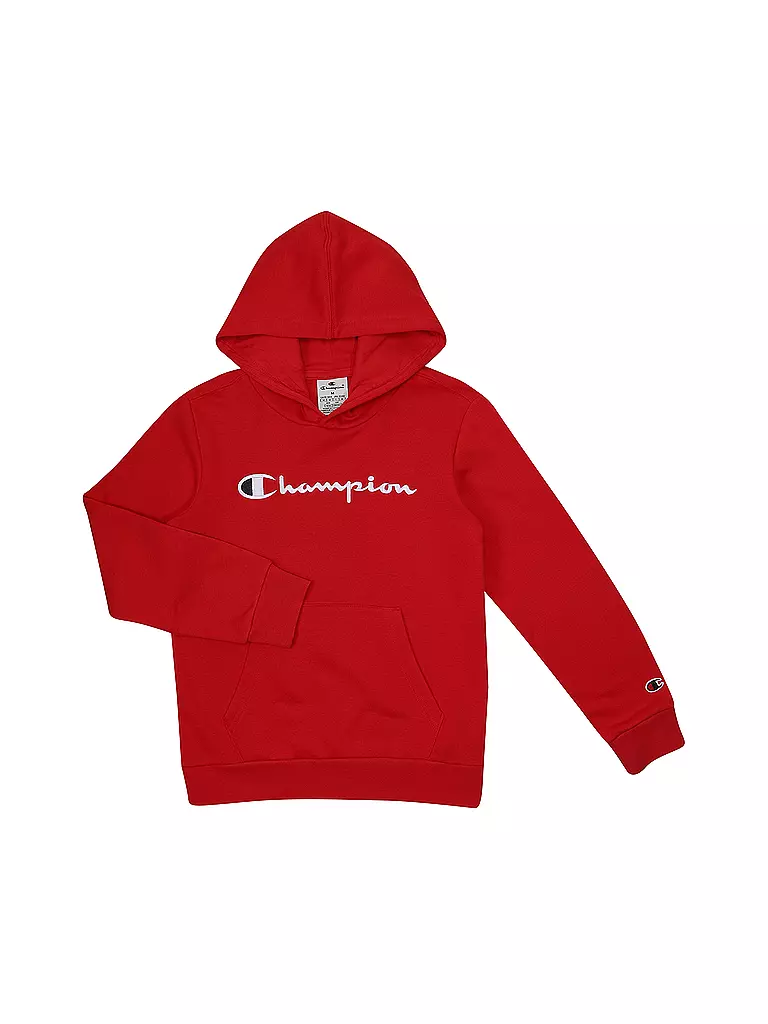 CHAMPION Jungen Kapuzensweater - Hoodie rot