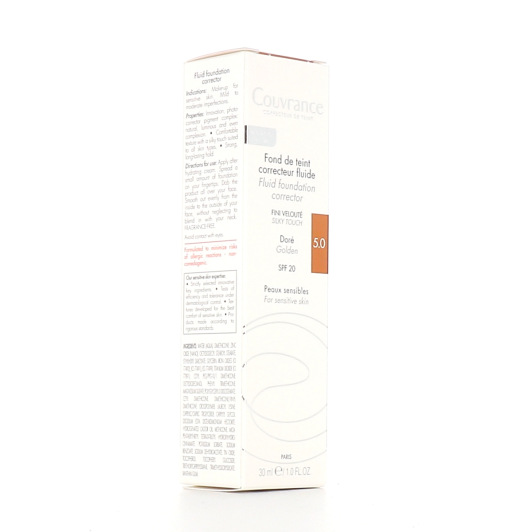 Avène Couvrance Fond de Teint Correcteur Fluide