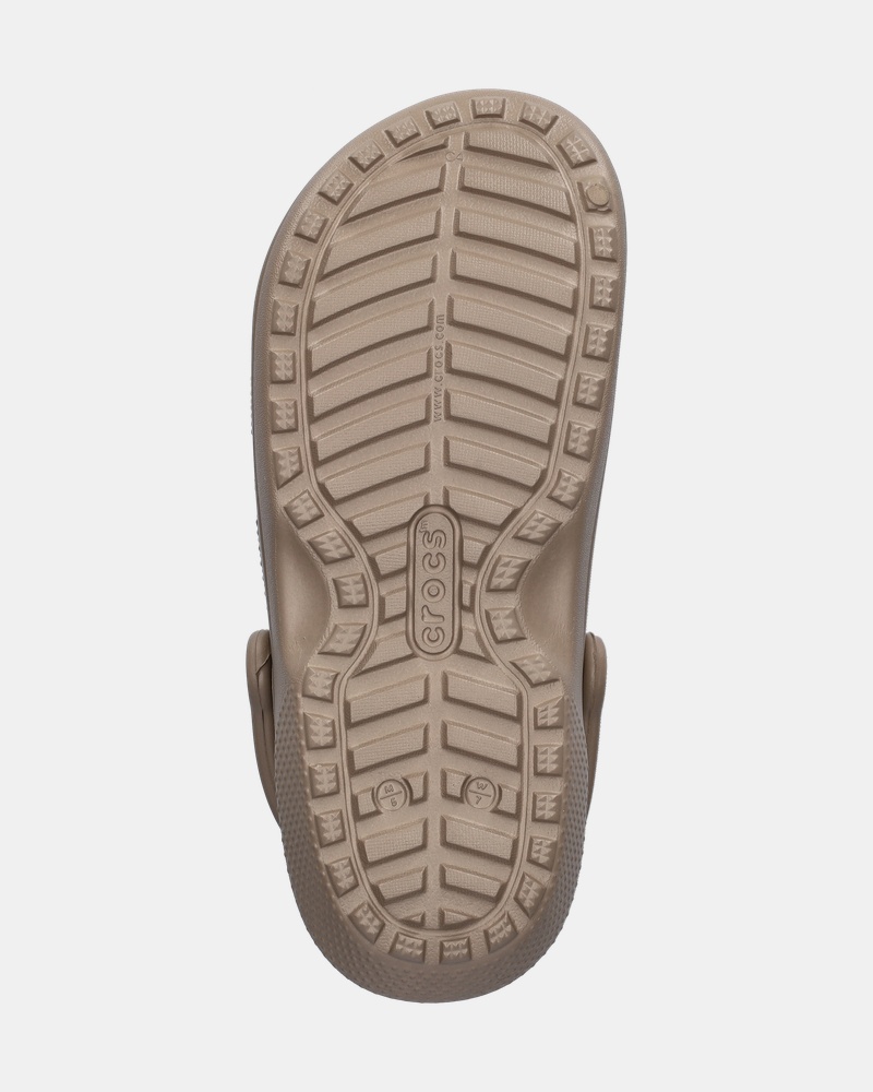 Crocs Classic Lined Instapschoenen  - beige