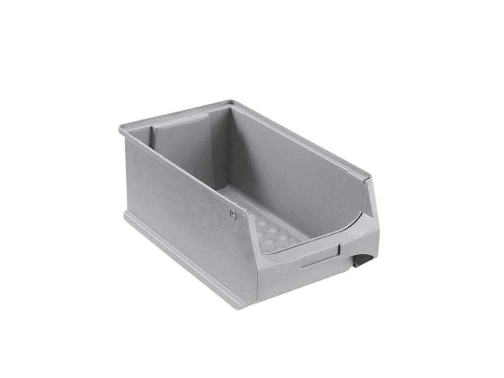 PROREGAL Value Pack 10x Grijze Opbergdoos 4,0 HxBxD 15 x 20 x 35 cm 7,2 Liter Opbergcontainer