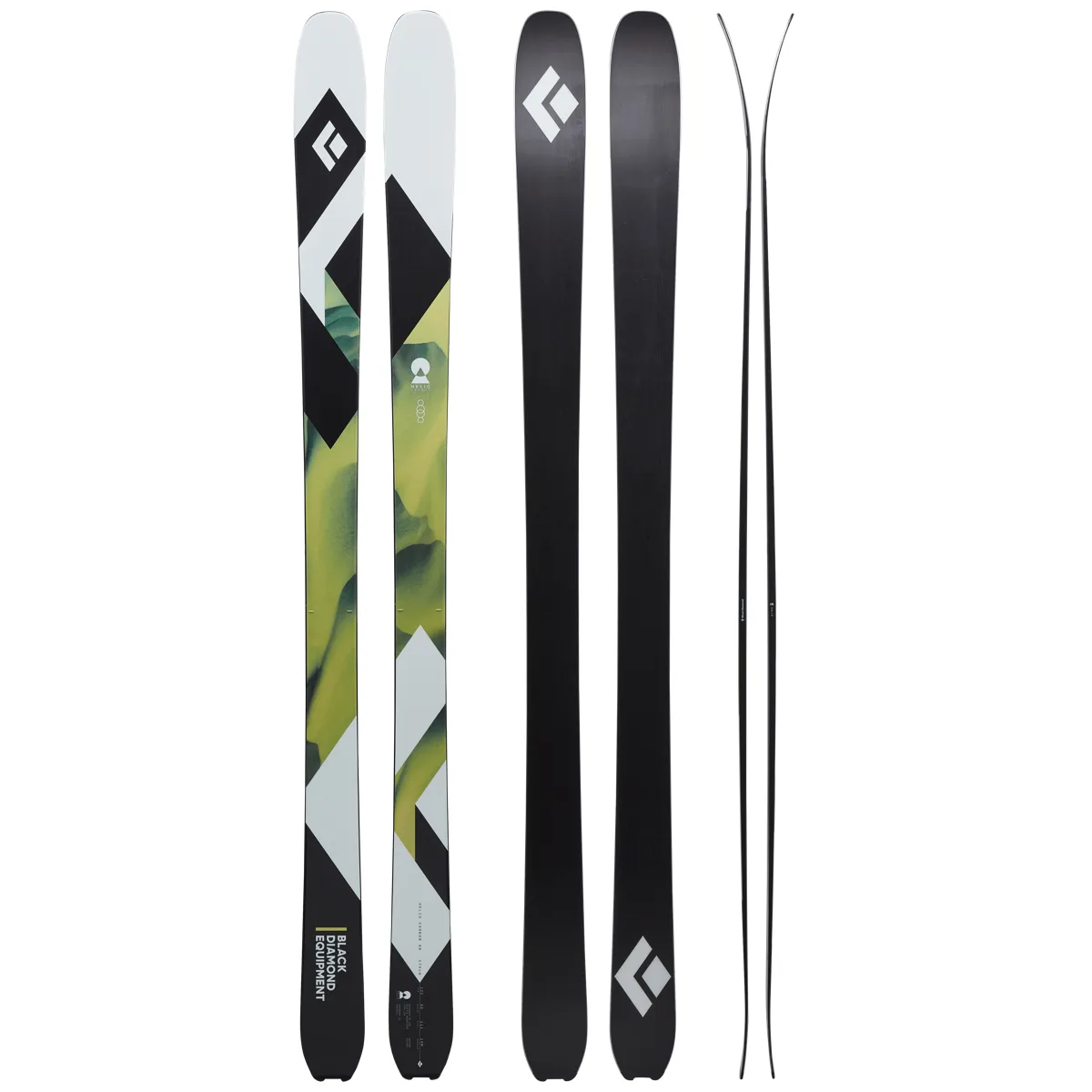 Black Diamond Helio Carbon 88 Skis Nocolour