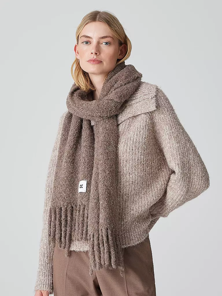 OPUS Schal AMONI SCARF braun