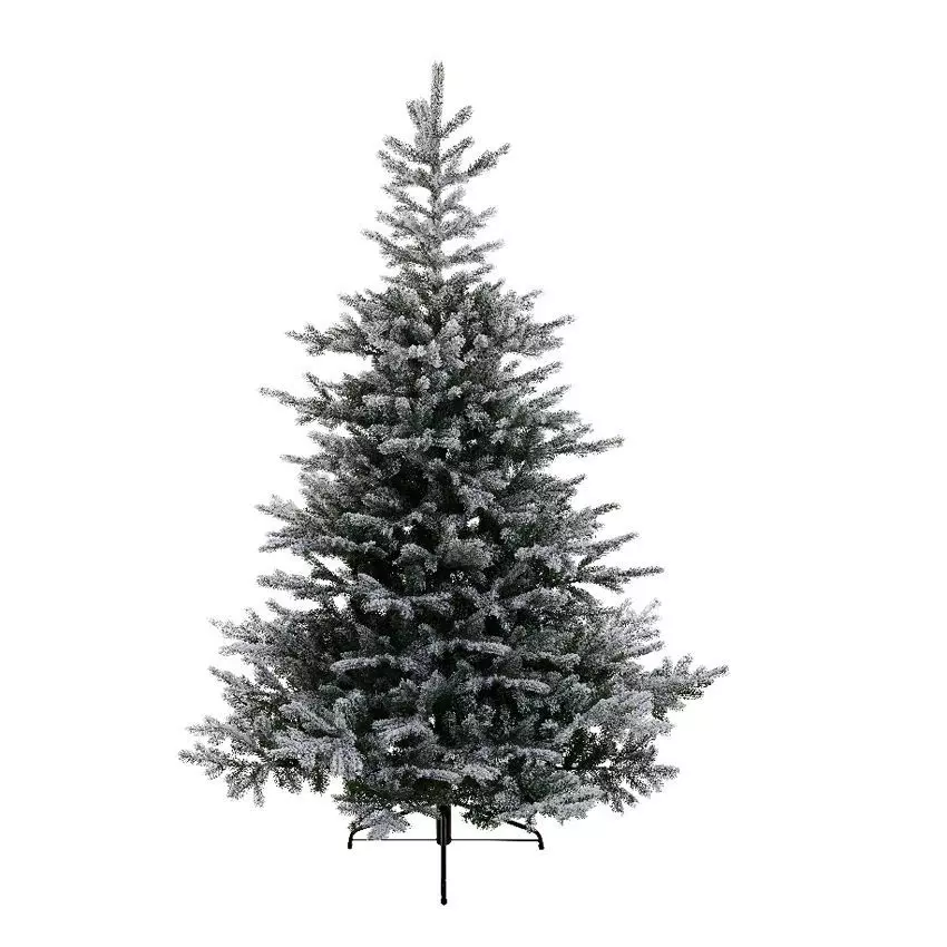 Sapin artificiel de Noël Glorious H210 cm Vert enneigé