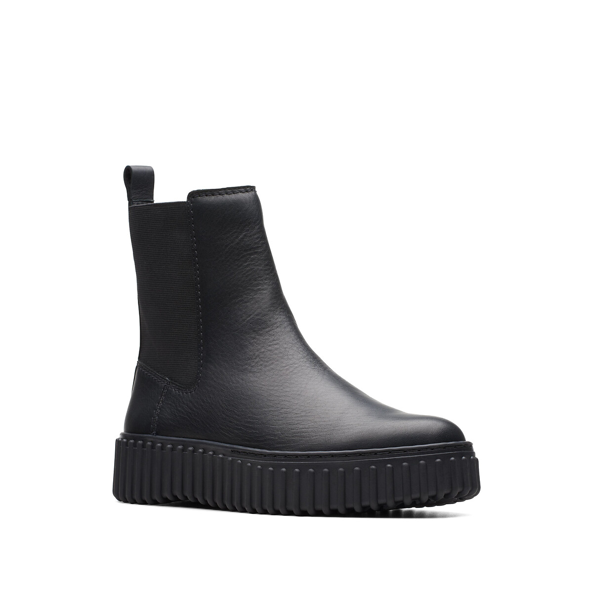 CLARKS<br>Botas Chelsea de couro Torhill Maple