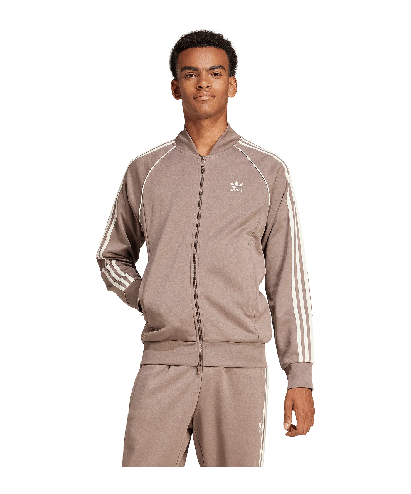 adidas Originals SST Jacke Braun