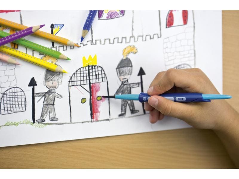 Faber-Castell Farbstifte Colour Grip 12 Stück Buntstifte in verschiedenen Farben