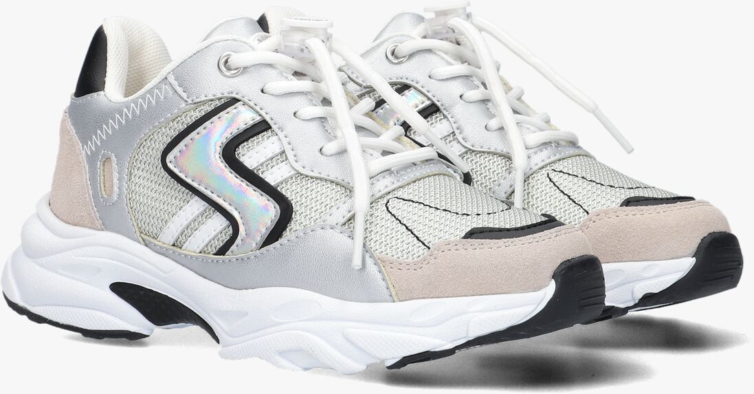 TON & TON zilveren ton & ton lage sneakers sanna