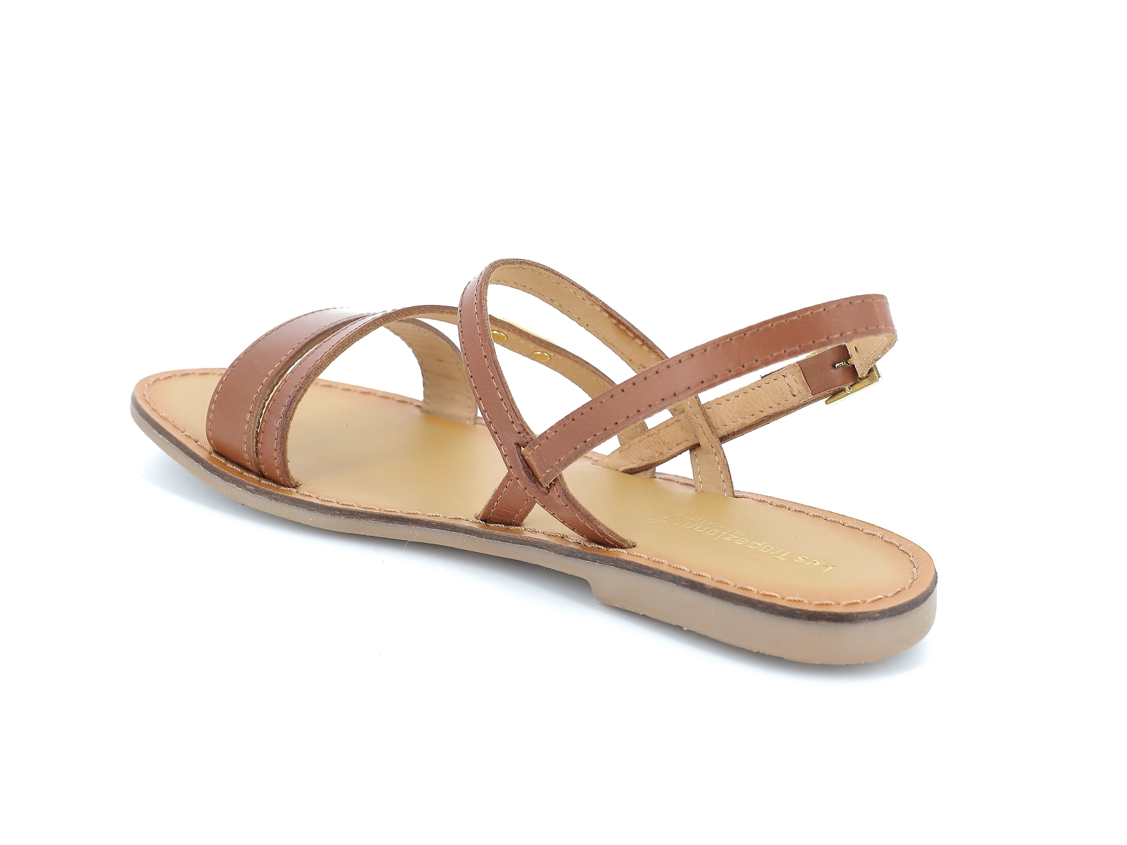 Les tropeziennes-BADEN Cuir Camel