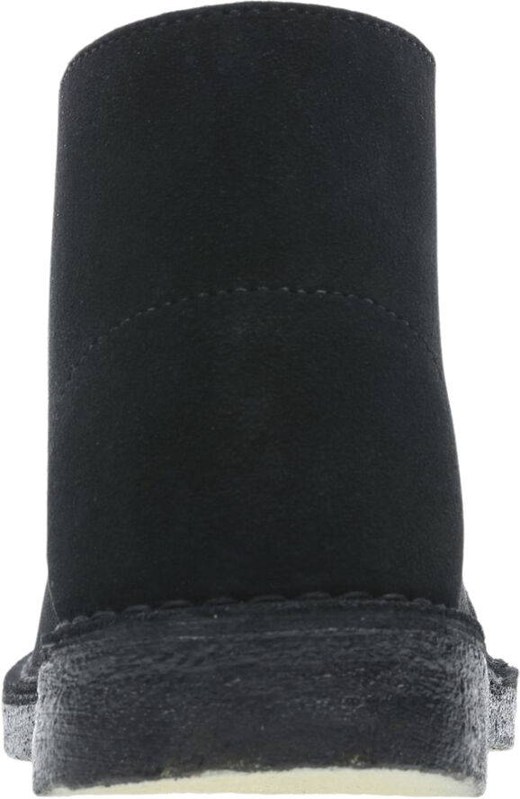 Clarks Originals Desert Boot. Black Sde, D, 4 Black suede