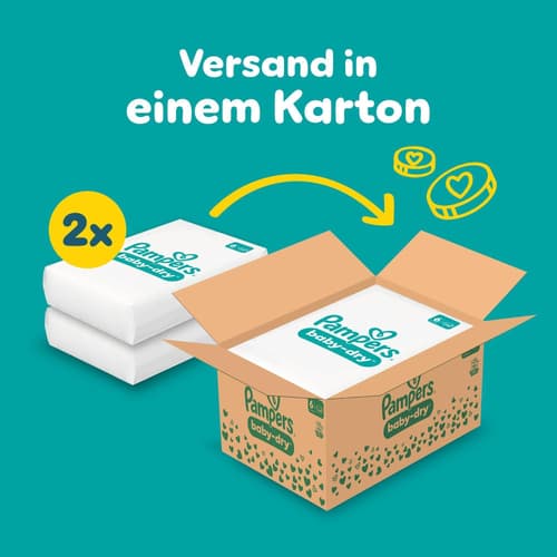 Pampers Baby-Dry Gr. 6, Monatsbox, 13kg-18kg