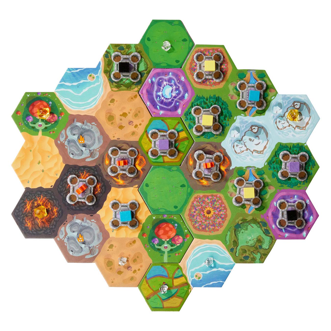 Haba Spel - Dobbelkoning Uitbreiding van het Koninkrijk