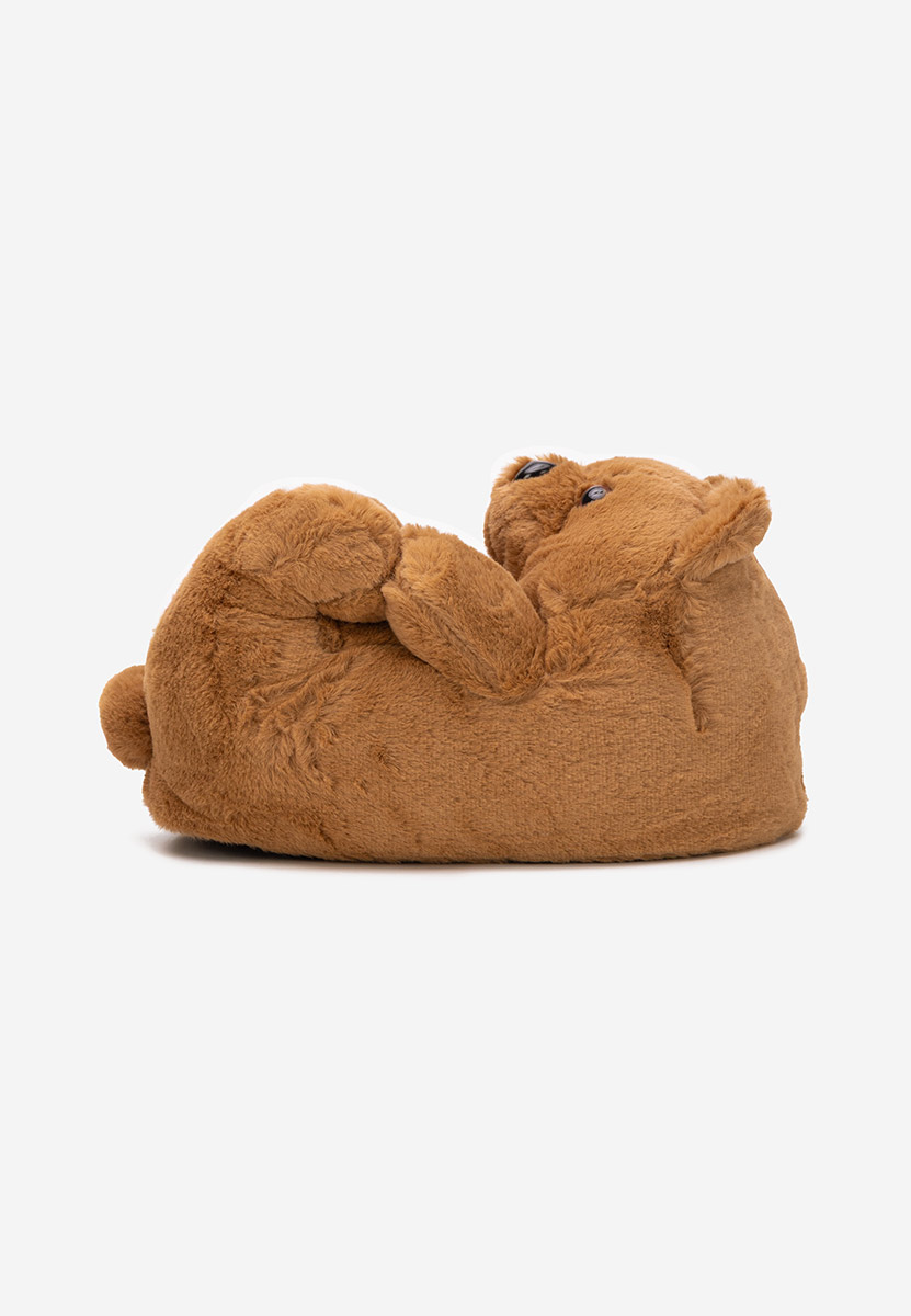Pantoufles femme kaki Teddy