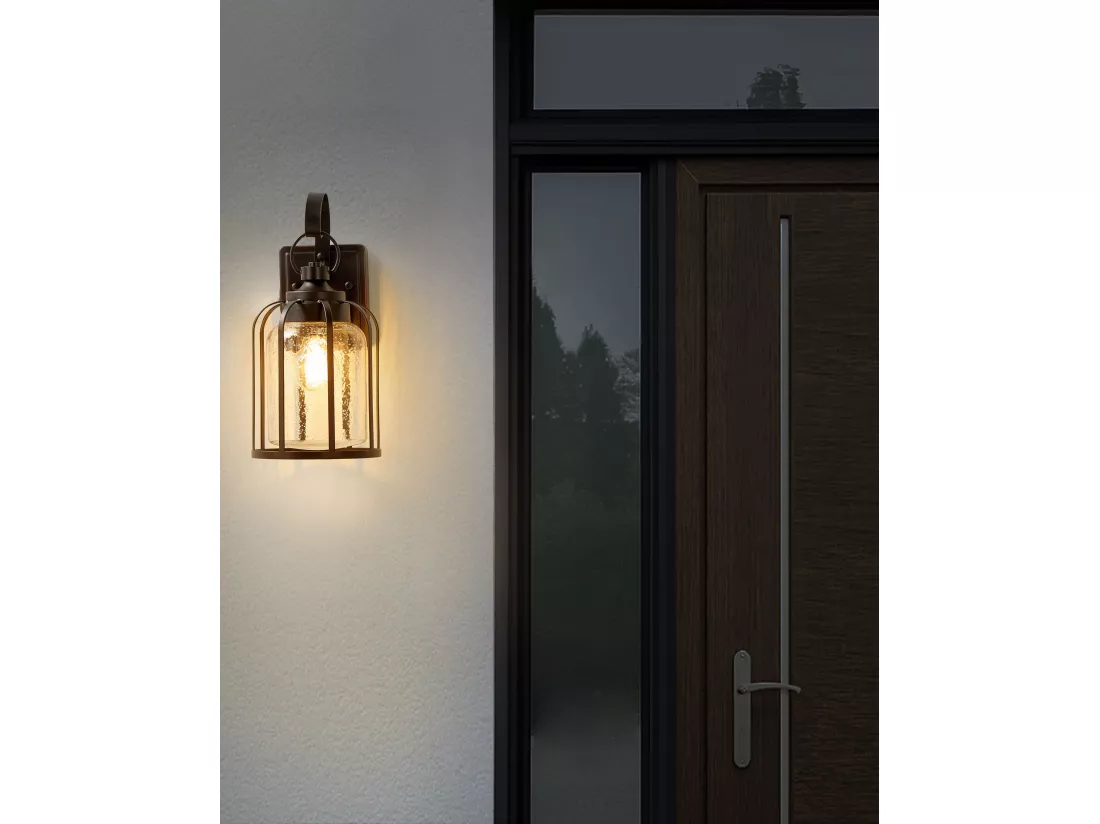 Lampe murale pour l'extérieur WOOLER Noir