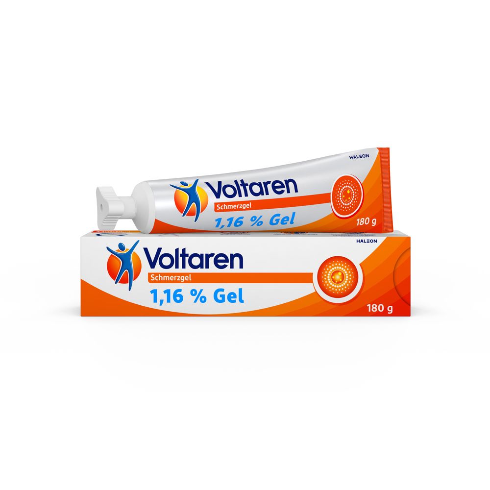 Voltaren Schmerzgel 11,6 mg/g Voltaren Gel - Jetzt 20% Rabatt mit dem Code voltaren20 sparen