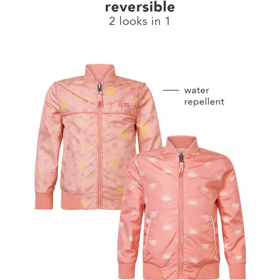 Noppies Sommer jacke Eunice - Reversible Coral Haze