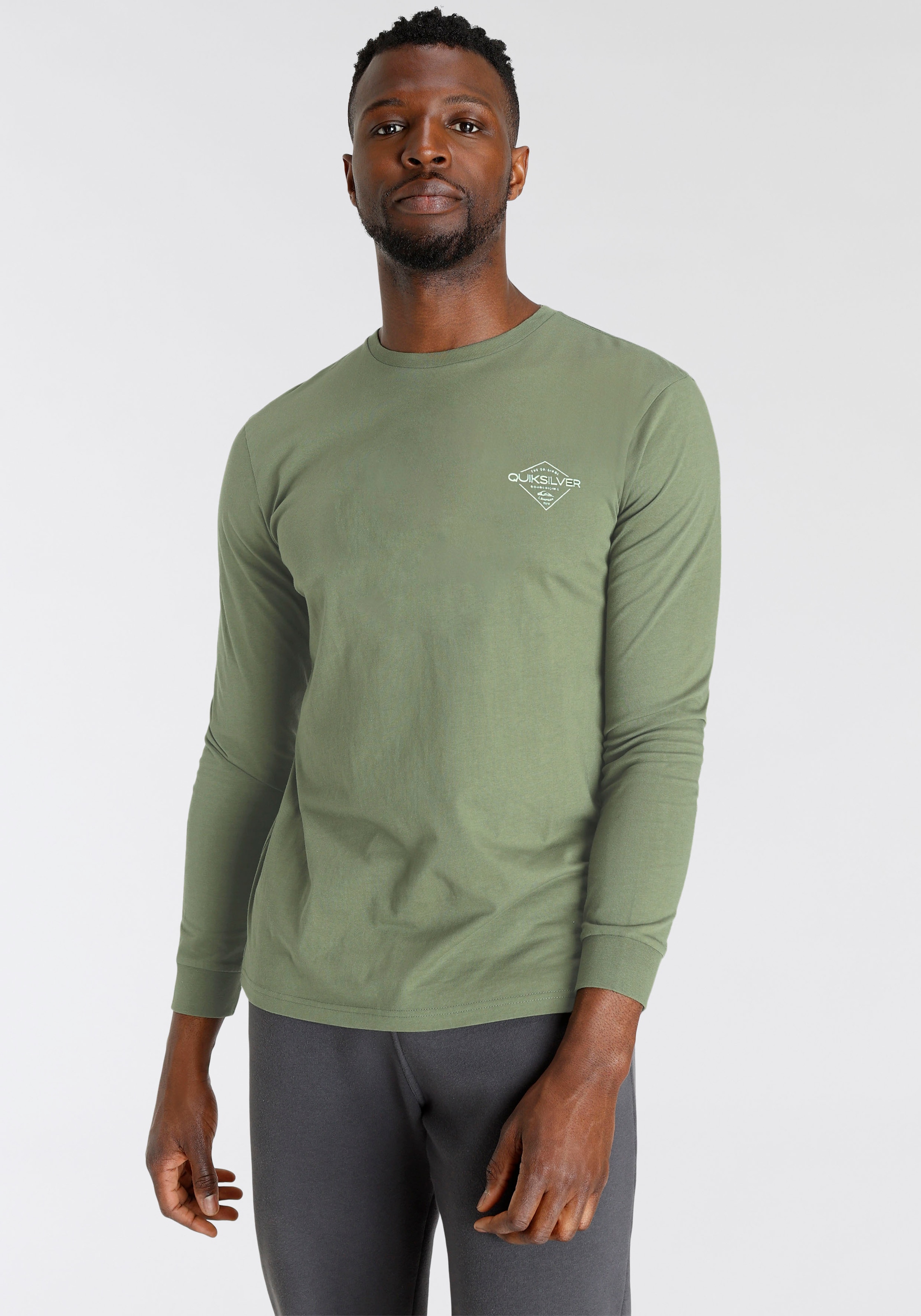 Quiksilver Langarmshirt »DIAMONDS BEST LS TEE PACK3 YM«, 3 Stk.