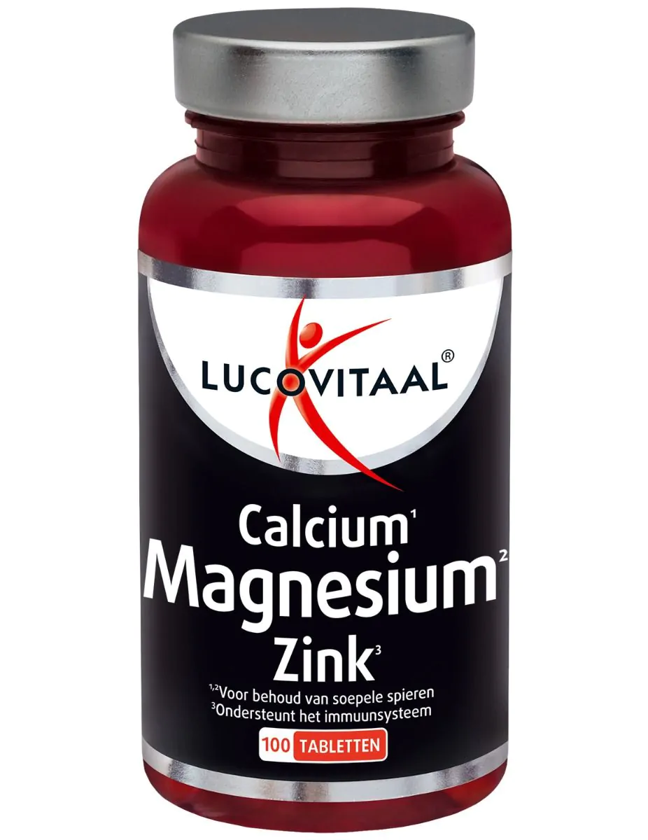 Calcium Magnesium Zink 100 tabletten