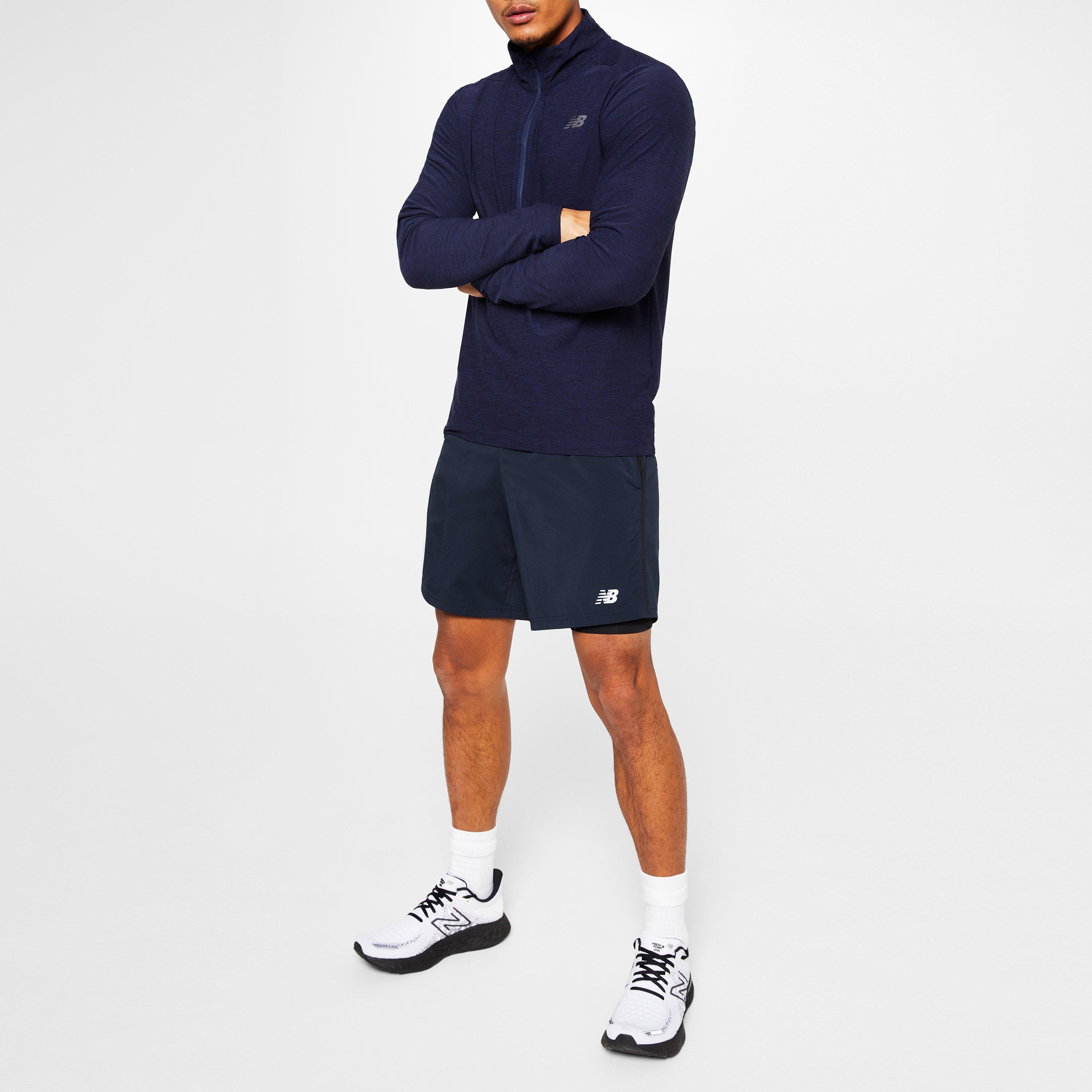 New Balance 2 in 1 7 Inch Running Shorts Mens