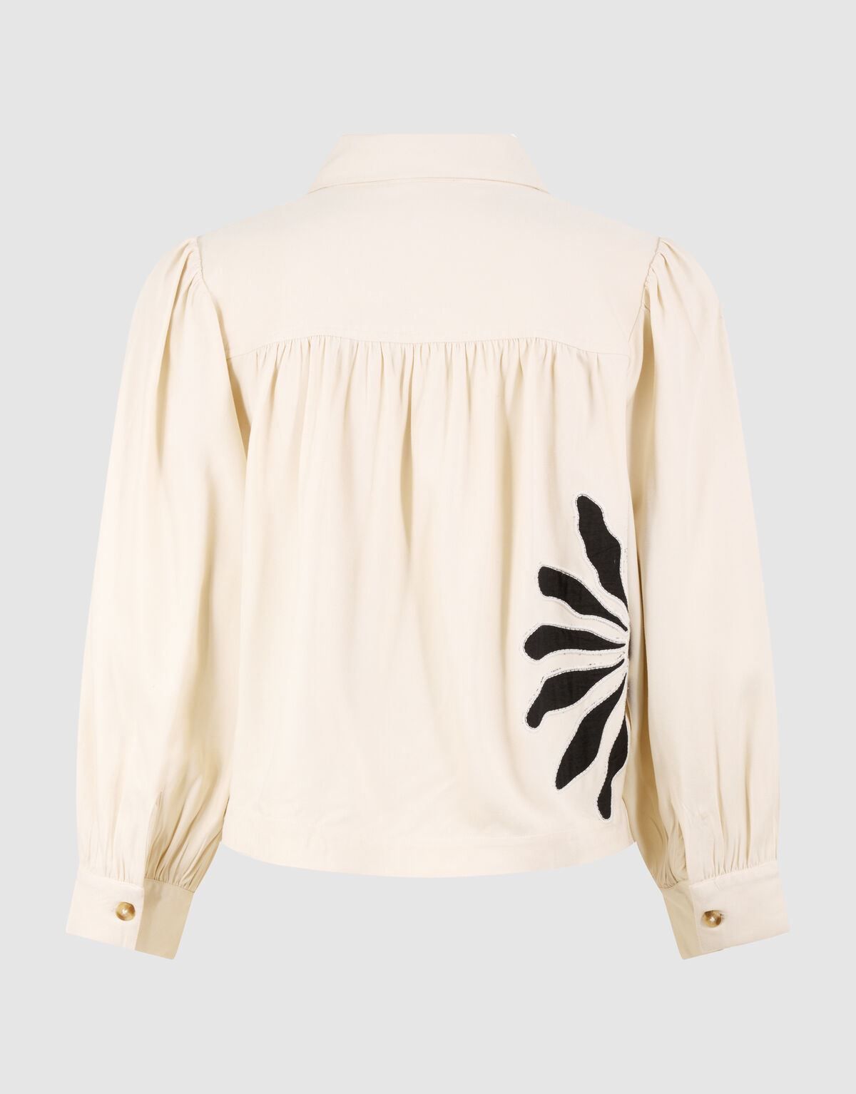 Embroidery Blouse Gebroken Wit