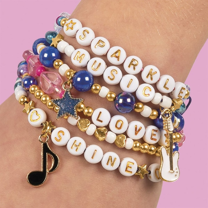 Totum - Disign & Shine - Bastelset Glitzerarmbänder