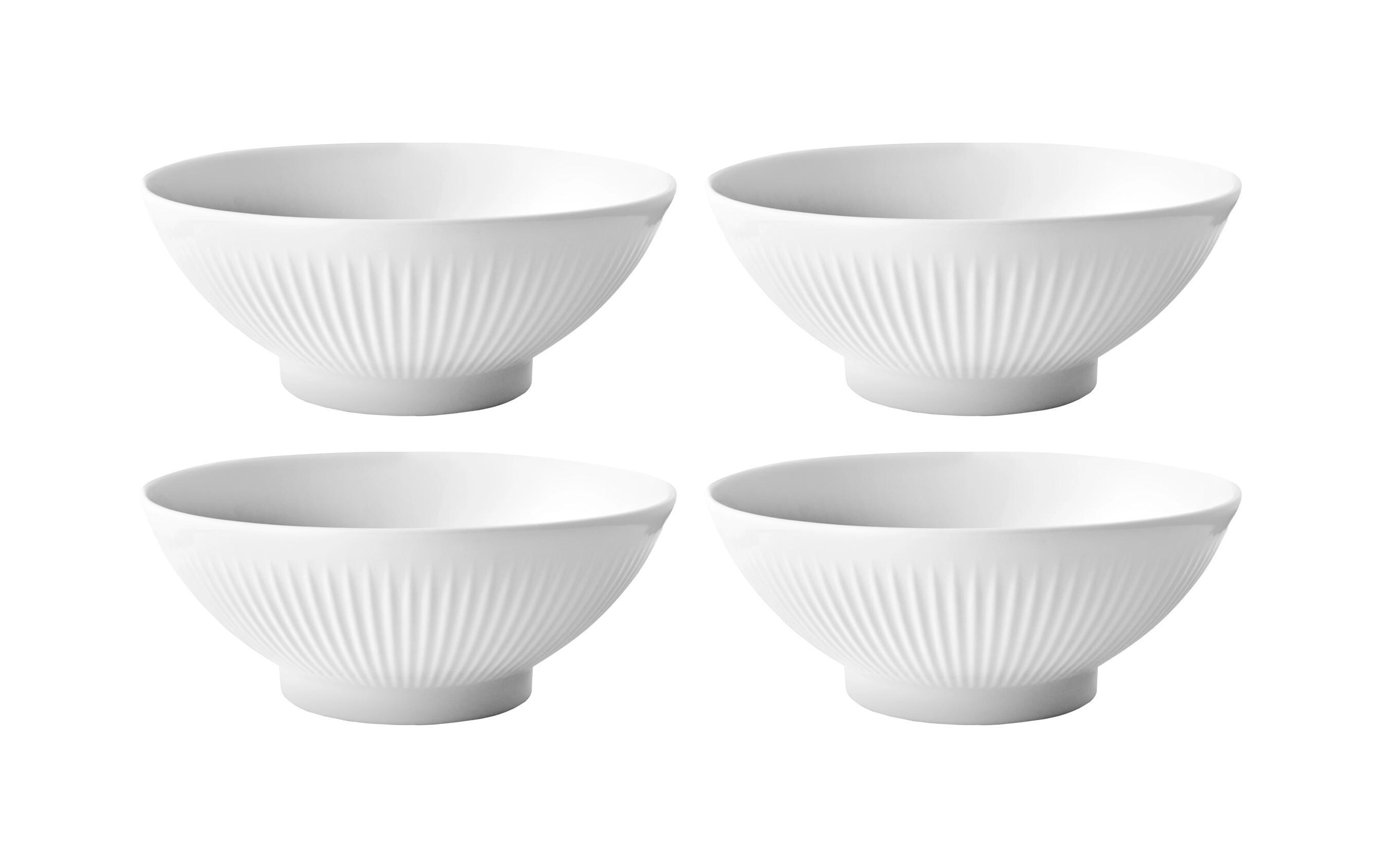 Legio Nova Ramenschale Ø 16 cm, 4 Stück, Weiss<br>Design und Zweckmässigkeit ausgewogen kombiniert