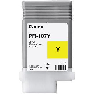 Canon PFI-107Y cartouche d'encre 1 pièce(s) Original Jaune