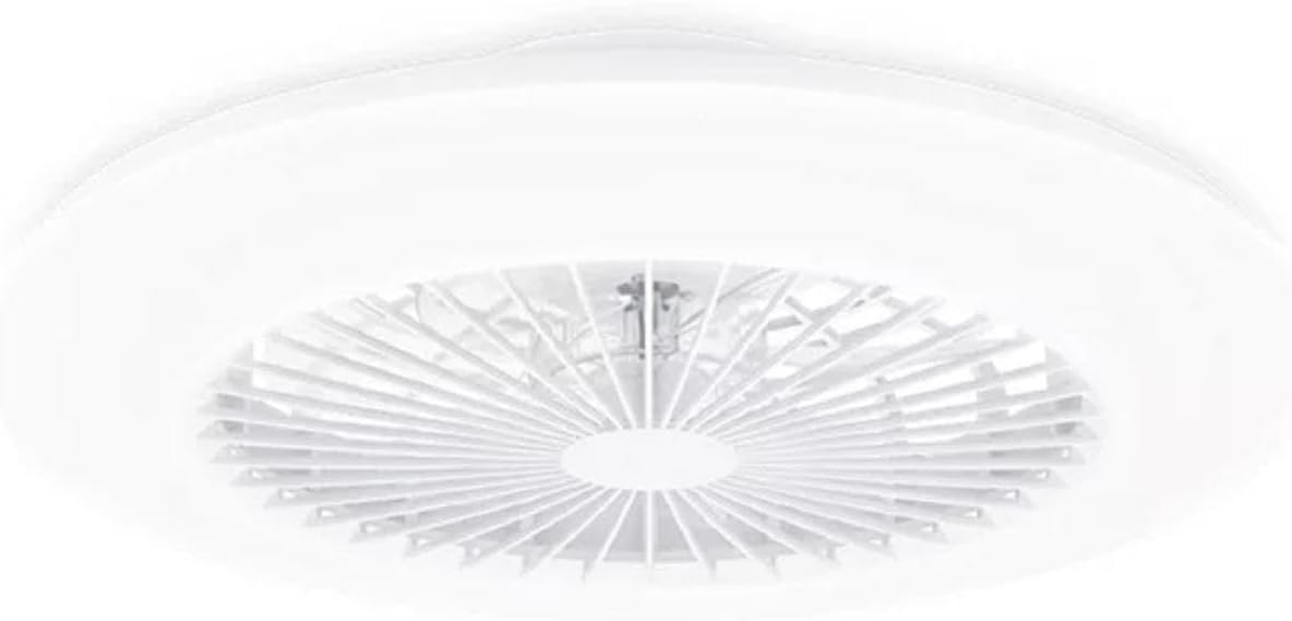 PHILIPS Deckenventilator und LED Deckenleuchte Amigo, 25W+60W, Durchmesser 58cm, rund, inkl. Fernbedienung, Weiß