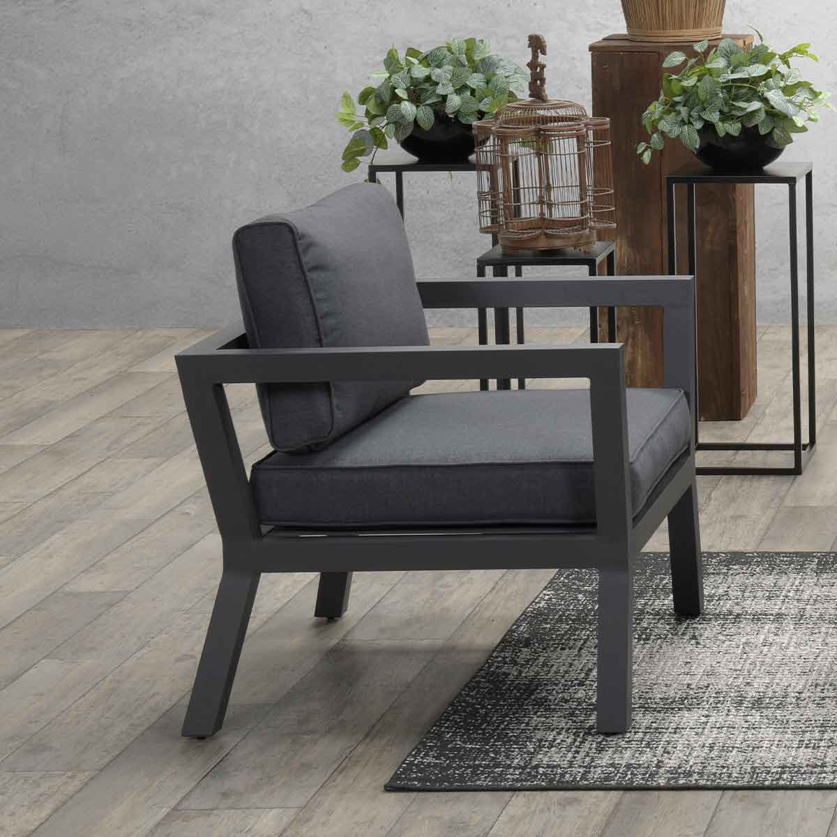 Garden impressions San Luis loungeset - Dark Grey