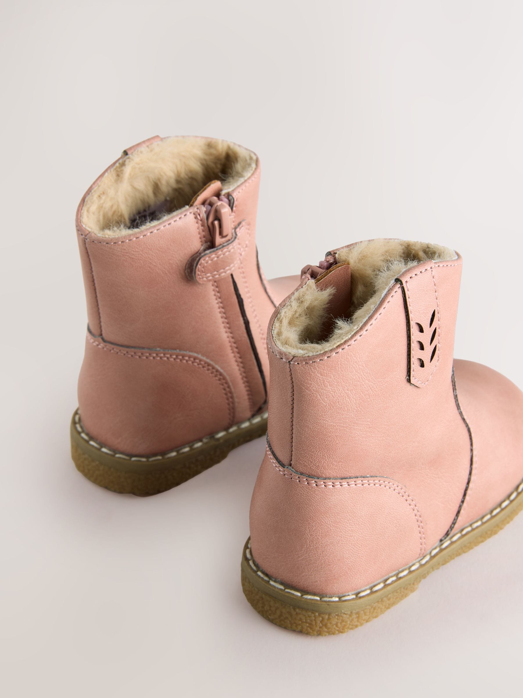 Roze - Western enkellaarsjes