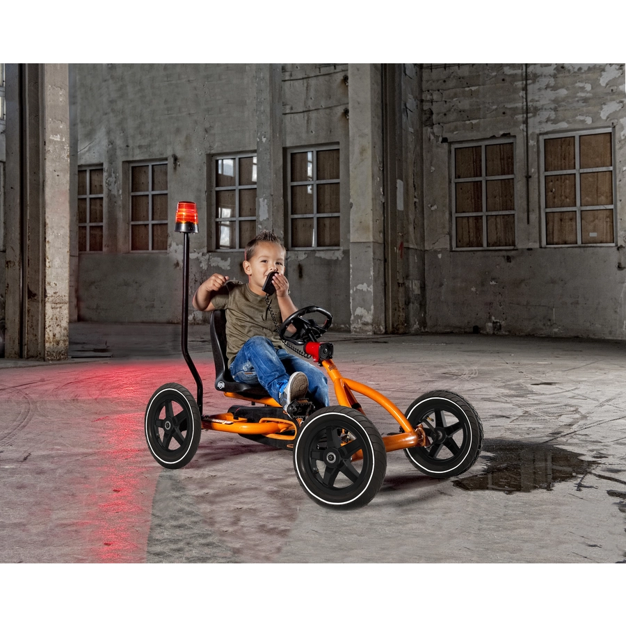 BERG Pedal Go-Kart Buddy Grey Sondermodell - limitiert