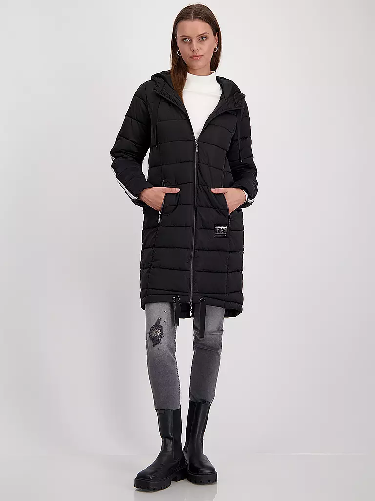 MONARI Steppmantel schwarz