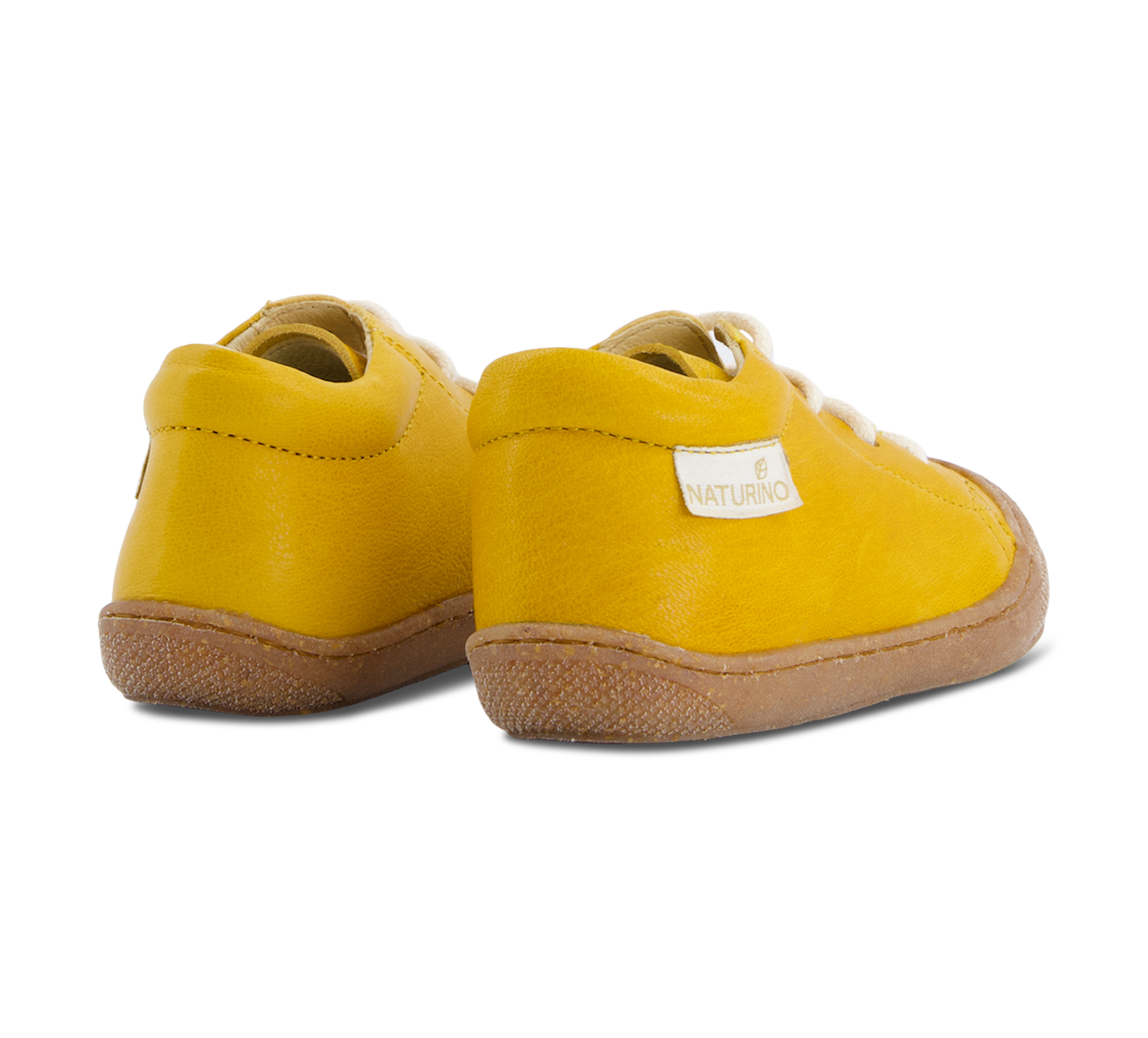 Naturino Cocoon Organic - Schnürschuhe gelb