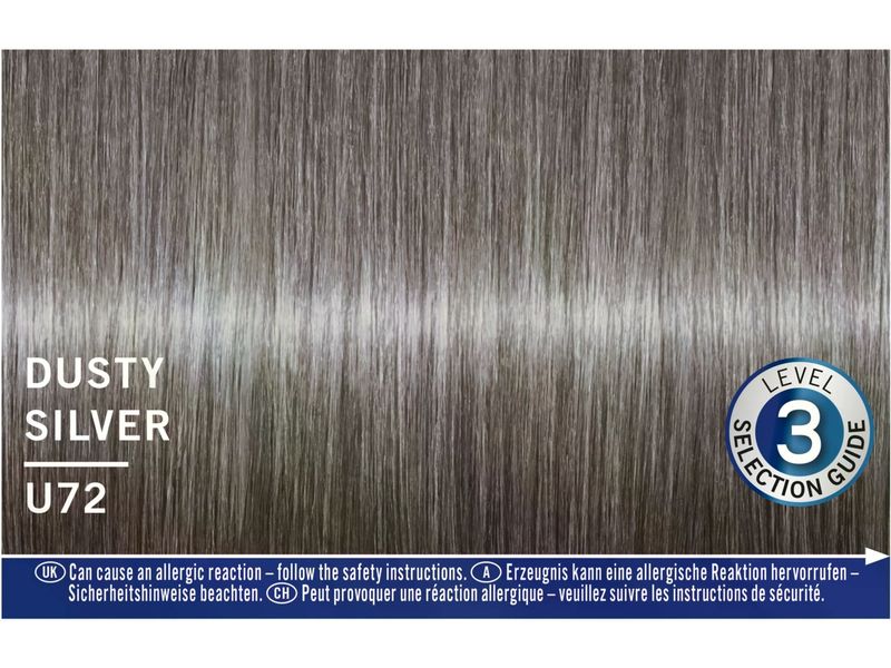 Schwarzkopf LIVE Haarcoloration Urban Metallics U72 Dusty S Haarfarbe mit Metall-Glanz-Booster für kühle, schimmernde Töne