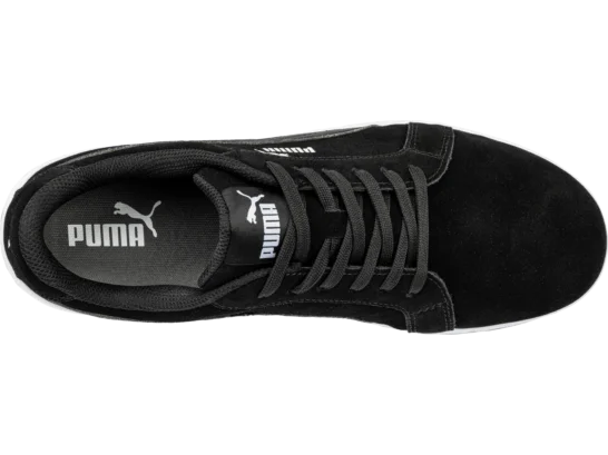 Chaussures de sécurité Iconic Suede S1PL Puma noires