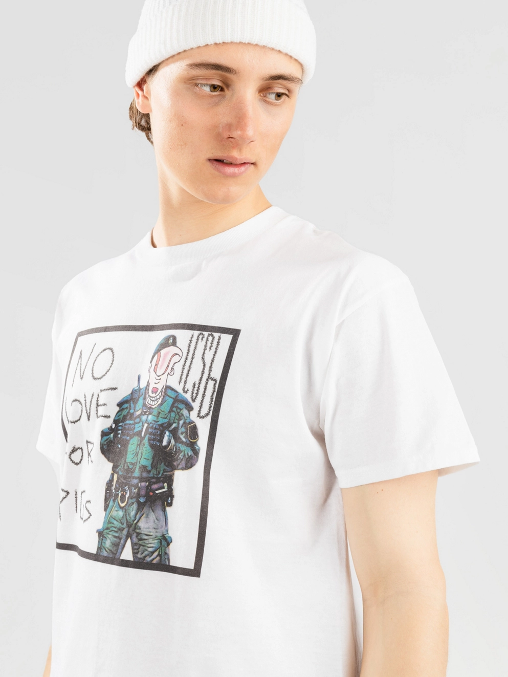 Ice Cream SB No Love T-Shirt white
